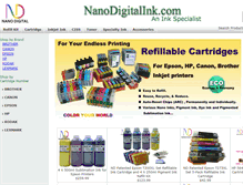 Tablet Screenshot of nanodigitalink.com